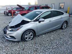 Salvage cars for sale from Copart Appleton, WI: 2017 Chevrolet Cruze LT