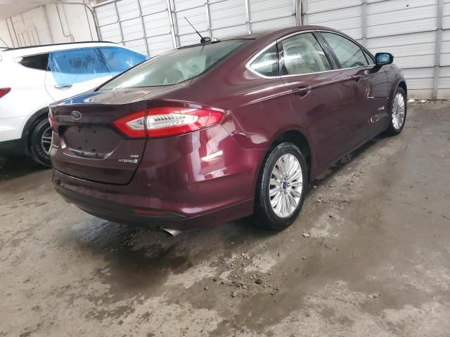 2013 Ford Fusion SE Hybrid