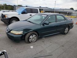 Salvage cars for sale from Copart Lebanon, TN: 2002 Honda Accord EX