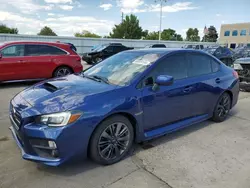 Salvage cars for sale at Littleton, CO auction: 2015 Subaru WRX Limited