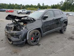 Salvage cars for sale from Copart Windham, ME: 2019 Jeep Compass Latitude