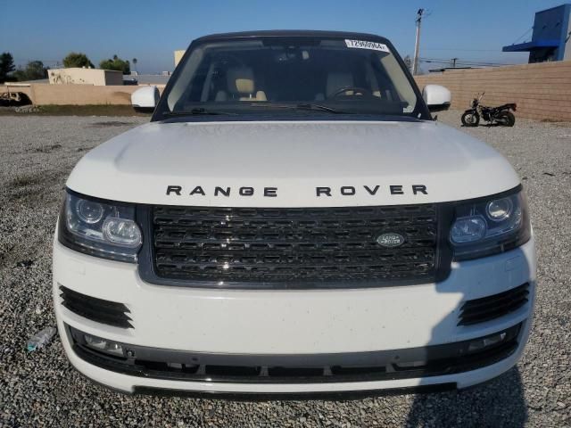 2015 Land Rover Range Rover Supercharged