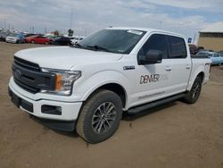 Salvage cars for sale at Brighton, CO auction: 2018 Ford F150 Supercrew