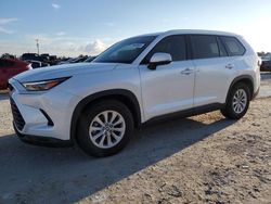 Salvage cars for sale at Arcadia, FL auction: 2024 Toyota Grand Highlander XLE