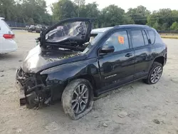 Salvage cars for sale at Waldorf, MD auction: 2016 Jeep Compass Latitude