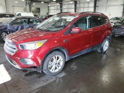 Salvage cars for sale at Ham Lake, MN auction: 2018 Ford Escape SE