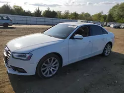 Flood-damaged cars for sale at auction: 2013 Audi A4 Prestige