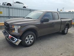 Salvage cars for sale at Dyer, IN auction: 2016 Ford F150 Super Cab