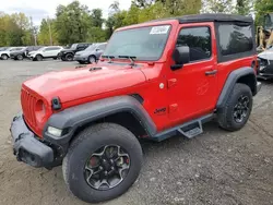 Jeep salvage cars for sale: 2021 Jeep Wrangler Sport