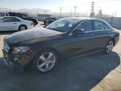 Flood-damaged cars for sale at auction: 2018 Mercedes-Benz E 300 4matic