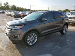 Salvage cars for sale at Lawrenceburg, KY auction: 2017 Ford Edge Titanium