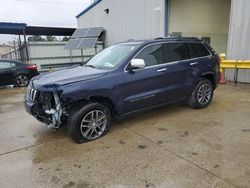 Salvage cars for sale at New Orleans, LA auction: 2017 Jeep Grand Cherokee Limited