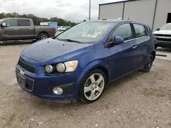 Chevrolet salvage cars for sale: 2013 Chevrolet Sonic LTZ