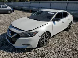 Nissan salvage cars for sale: 2017 Nissan Maxima 3.5S