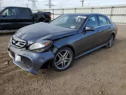 Carros salvage sin ofertas aún a la venta en subasta: 2015 Mercedes-Benz E 350 4matic