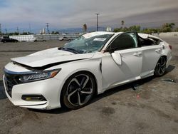 Honda Accord Vehiculos salvage en venta: 2018 Honda Accord Sport