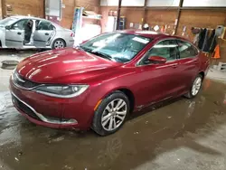 Chrysler salvage cars for sale: 2015 Chrysler 200 Limited