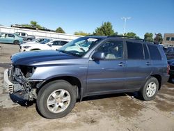 Toyota Vehiculos salvage en venta: 2001 Toyota Highlander