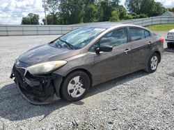 Salvage cars for sale at auction: 2014 KIA Forte LX