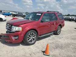 Salvage cars for sale from Copart Houston, TX: 2016 Ford Expedition XLT