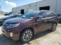 Salvage cars for sale at Jacksonville, FL auction: 2014 KIA Sorento SX