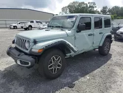 Salvage cars for sale at Gastonia, NC auction: 2024 Jeep Wrangler Sahara