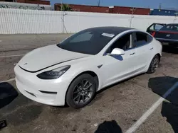 Tesla Model 3 Vehiculos salvage en venta: 2020 Tesla Model 3