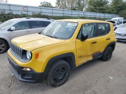 Jeep salvage cars for sale: 2018 Jeep Renegade Sport