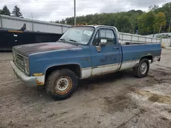 Salvage cars for sale at West Mifflin, PA auction: 1984 Chevrolet C20