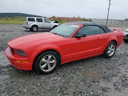 Ford salvage cars for sale: 2007 Ford Mustang GT