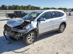 Salvage cars for sale at New Braunfels, TX auction: 2014 Honda CR-V EXL