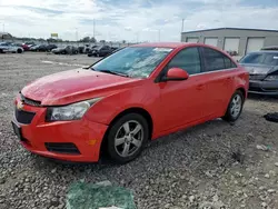 Chevrolet salvage cars for sale: 2014 Chevrolet Cruze LT