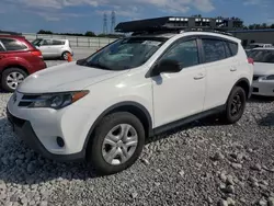 Salvage cars for sale at Barberton, OH auction: 2015 Toyota Rav4 LE