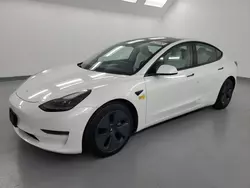 Salvage cars for sale at Van Nuys, CA auction: 2021 Tesla Model 3