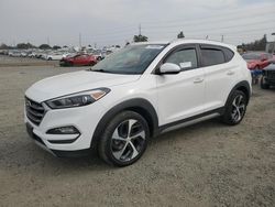 Salvage cars for sale at Eugene, OR auction: 2017 Hyundai Tucson Limited