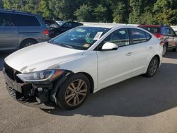 Hyundai salvage cars for sale: 2018 Hyundai Elantra SEL