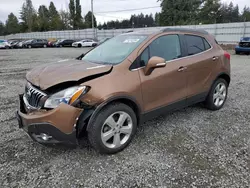 Salvage cars for sale at Graham, WA auction: 2016 Buick Encore Premium