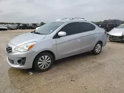 Salvage cars for sale at San Antonio, TX auction: 2017 Mitsubishi Mirage G4 ES