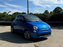 Salvage cars for sale at Wheeling, IL auction: 2015 Fiat 500 POP