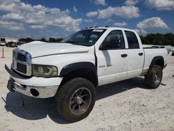 Salvage cars for sale at New Braunfels, TX auction: 2004 Dodge RAM 2500 ST