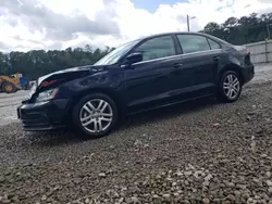 Salvage cars for sale at Ellenwood, GA auction: 2017 Volkswagen Jetta S