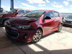 Chevrolet salvage cars for sale: 2017 Chevrolet Sonic LT