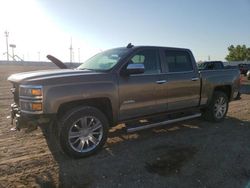 Salvage trucks for sale at Greenwood, NE auction: 2015 Chevrolet Silverado K1500 High Country