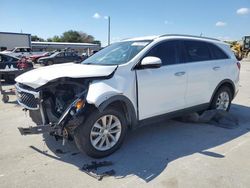 Salvage cars for sale at Tifton, GA auction: 2017 KIA Sorento LX