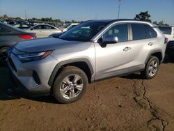 Salvage cars for sale at Woodhaven, MI auction: 2022 Toyota Rav4 XLE