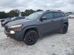 Salvage cars for sale at Loganville, GA auction: 2016 Jeep Cherokee Trailhawk