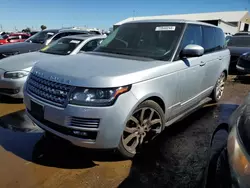 Land Rover Vehiculos salvage en venta: 2015 Land Rover Range Rover Supercharged