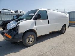 Salvage trucks for sale at Dyer, IN auction: 2009 Chevrolet Express G2500