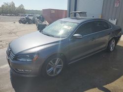 Salvage cars for sale at Cahokia Heights, IL auction: 2015 Volkswagen Passat SEL