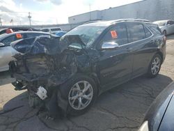 Salvage cars for sale at Chicago Heights, IL auction: 2021 Chevrolet Equinox Premier